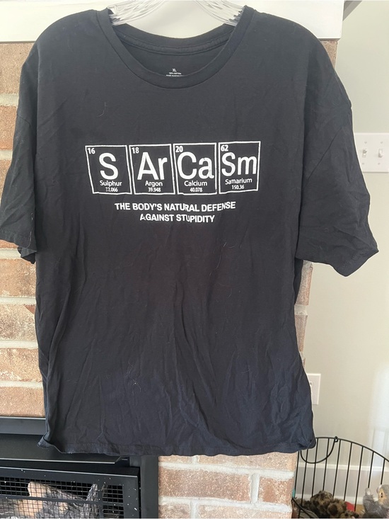 Other - Black Sarcasm Graphic Tee